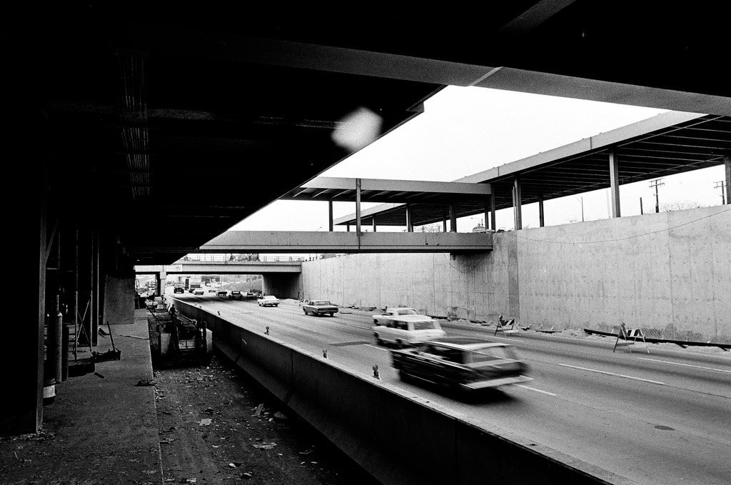 Construction of 95th and Dan Ryan station - Gary Settle for Chicago Sun-Times