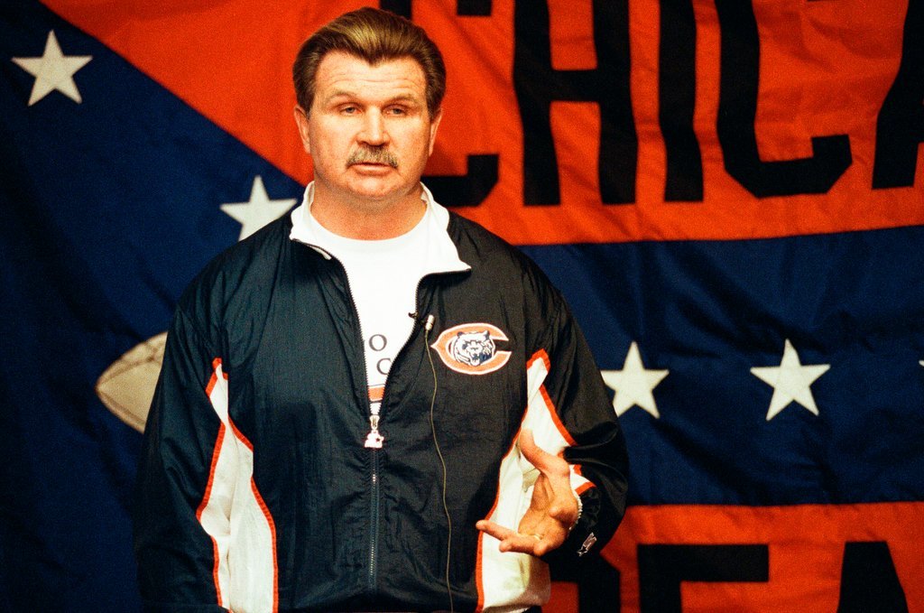Mike Ditka press conference - Phil Velasquez for Chicago Sun-Times