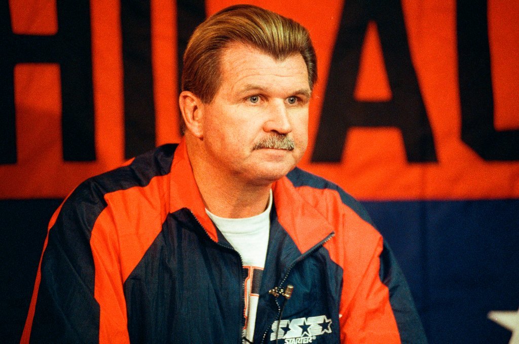 Mike Ditka press conference - Phil Velasquez for Chicago Sun-Times