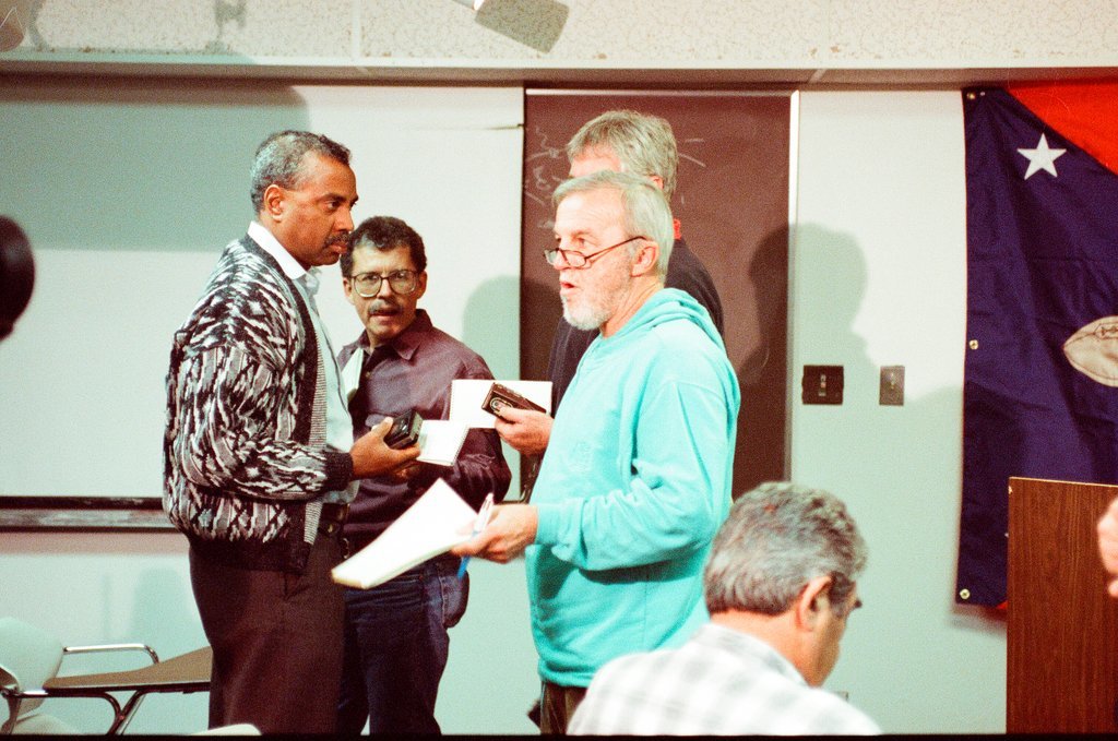 Mike Ditka press conference - Phil Velasquez for Chicago Sun-Times