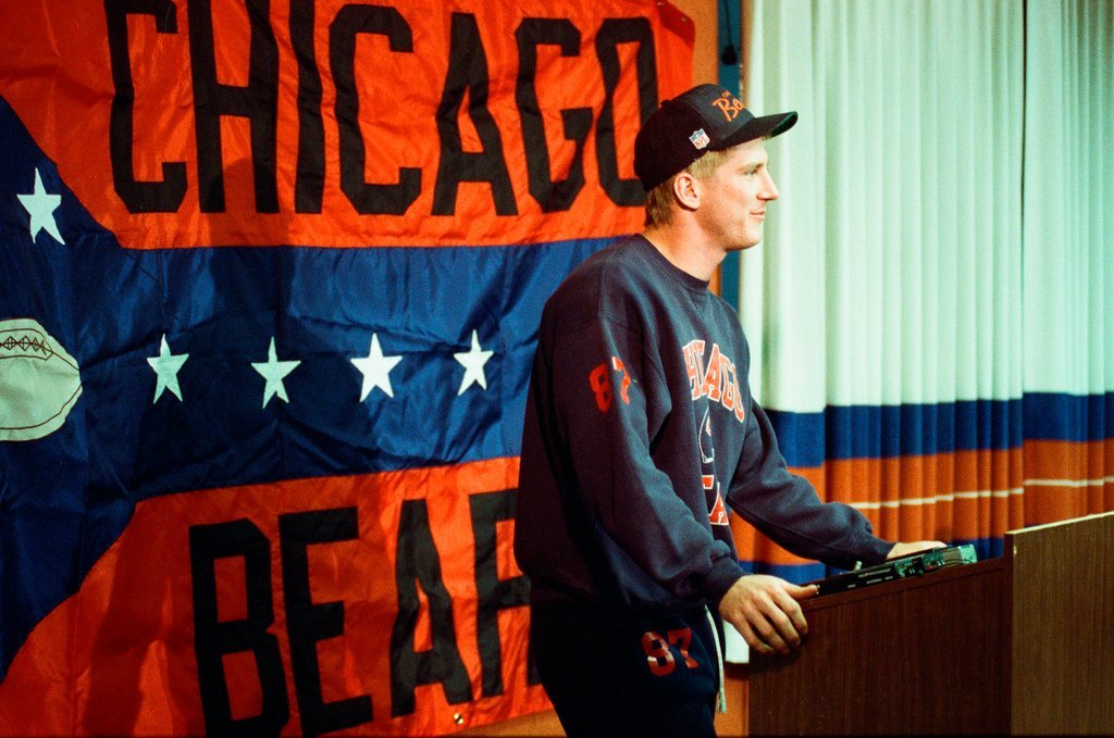 Mike Ditka press conference - Phil Velasquez for Chicago Sun-Times