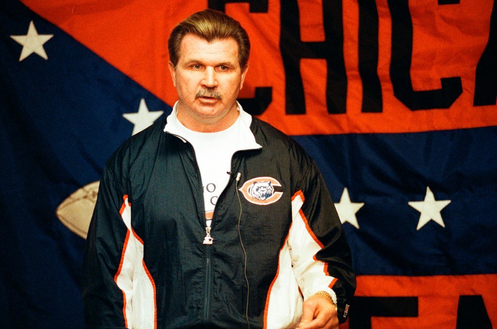 Mike Ditka press conference - Phil Velasquez for Chicago Sun-Times