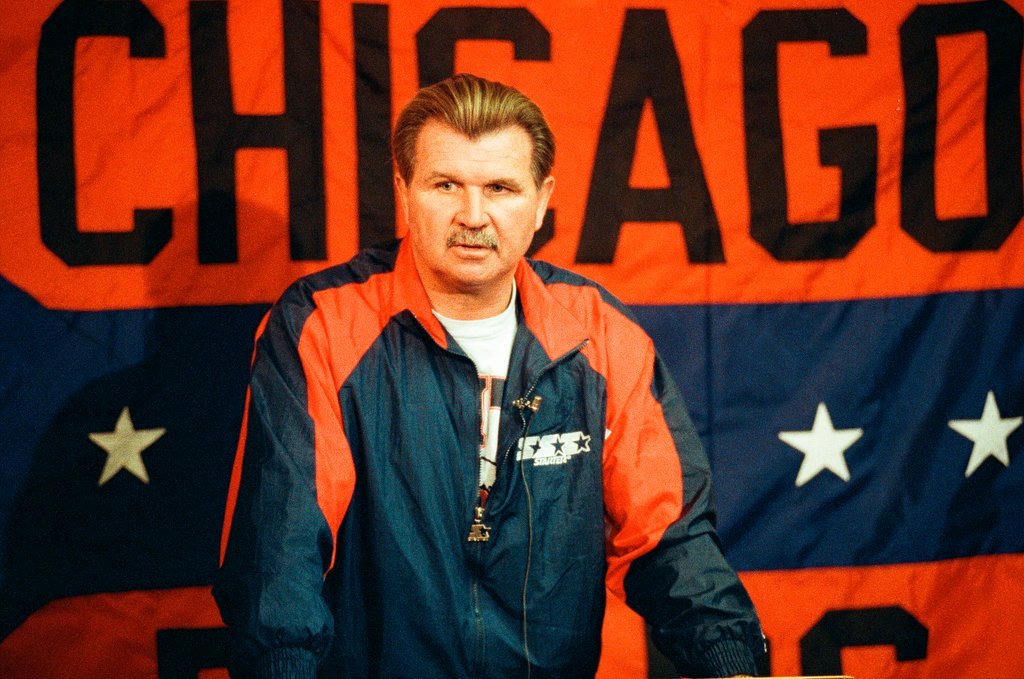 Mike Ditka press conference - Phil Velasquez for Chicago Sun-Times
