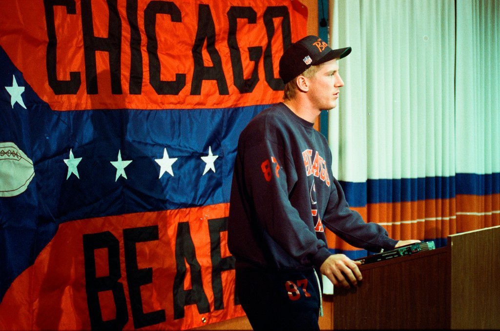 Mike Ditka press conference - Phil Velasquez for Chicago Sun-Times