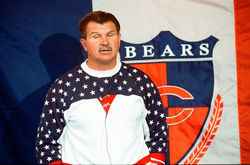 Mike Ditka press conference - Richard A. Chapman for Chicago Sun-Times