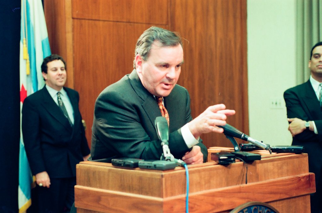 Mayor Daley announces Great Eight Festival - Rich Hein for Chicago Sun-Times