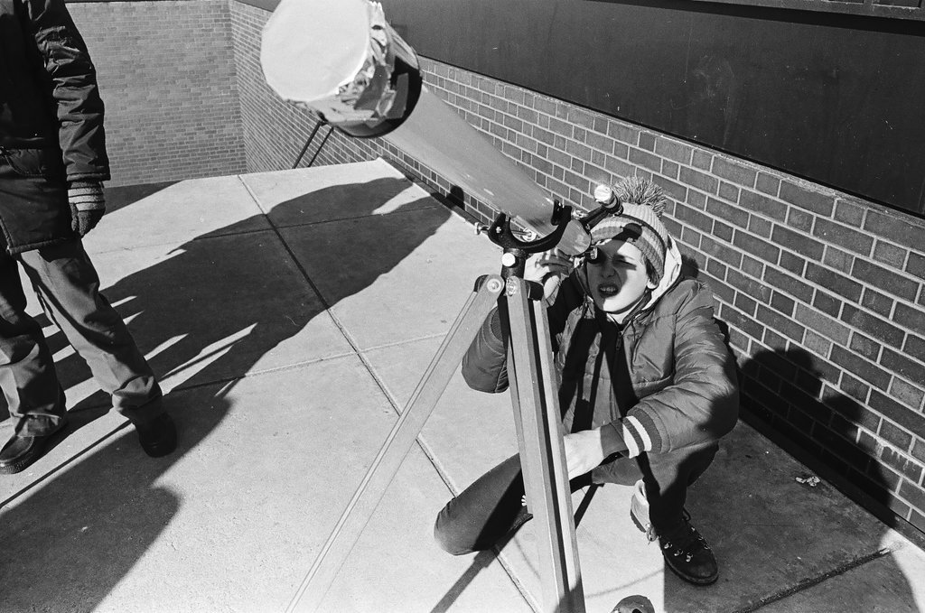 Eclipse from Adler Planetarium - Chicago Sun-Times