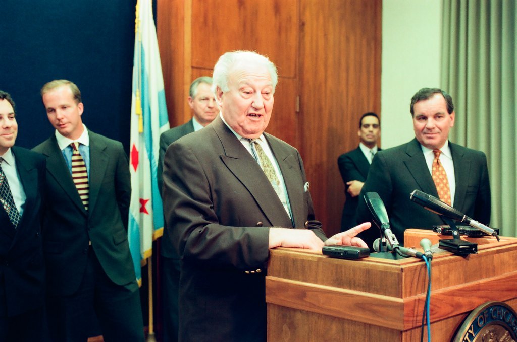 Mayor Daley announces Great Eight Festival - Rich Hein for Chicago Sun-Times