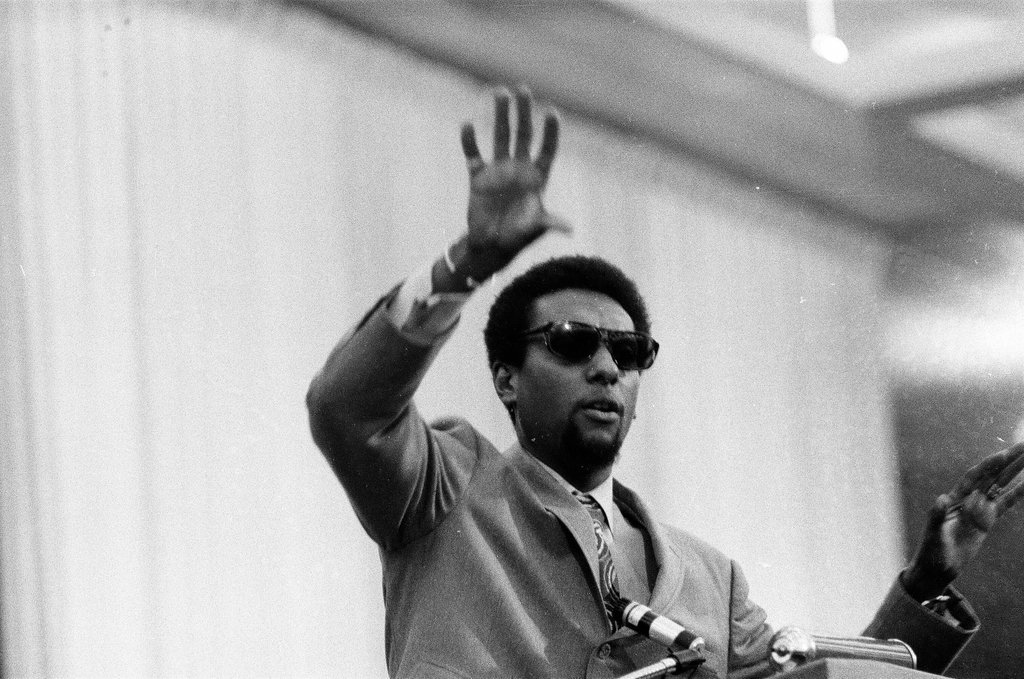 Stokely Carmichael speaks at UIC Circle Campus - Duane Hall for Chicago Sun-Times