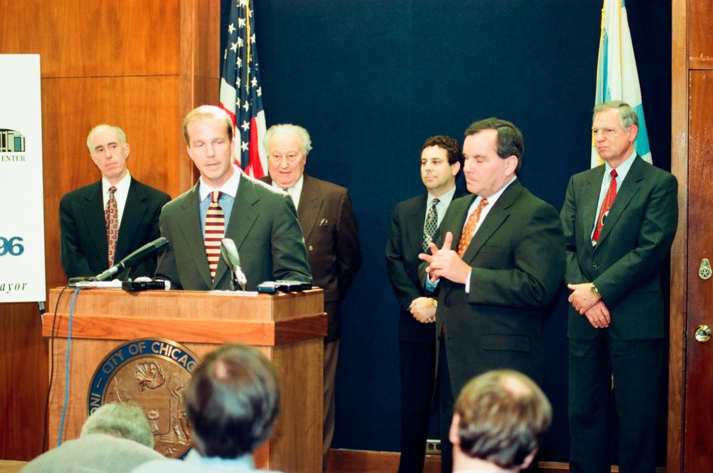 Mayor Daley announces Great Eight Festival - Rich Hein for Chicago Sun-Times