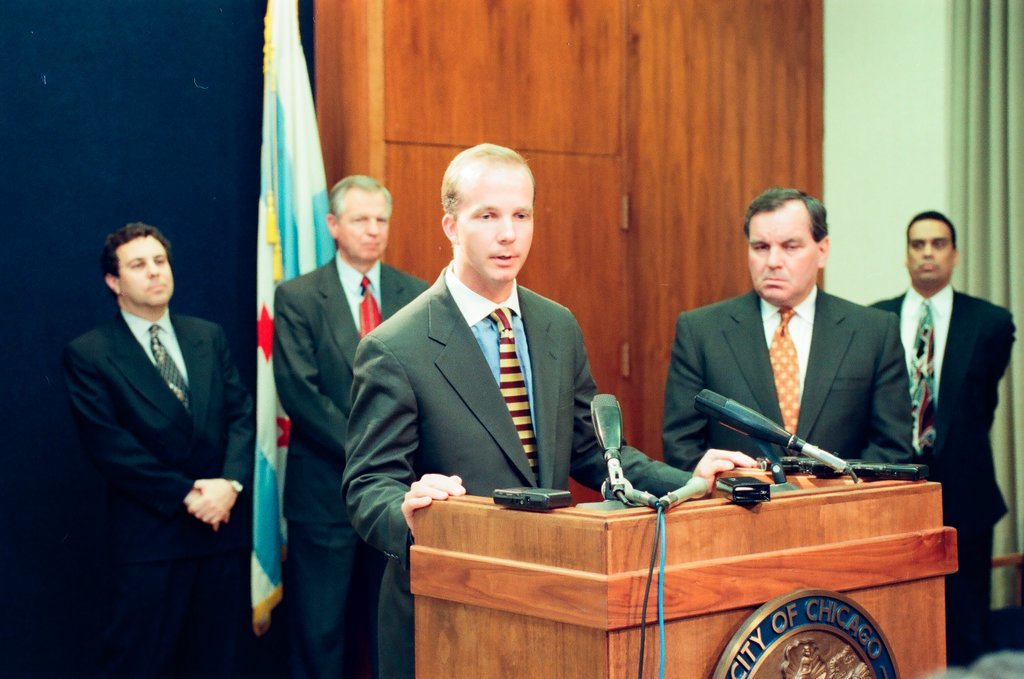 Mayor Daley announces Great Eight Festival - Rich Hein for Chicago Sun-Times
