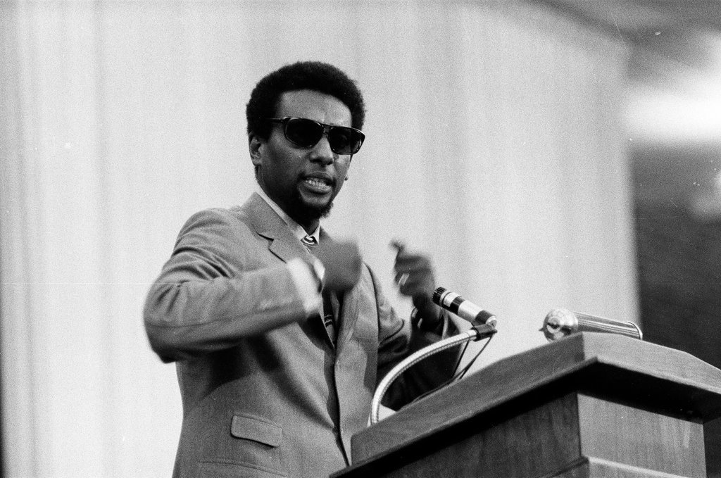 Stokely Carmichael speaks at UIC Circle Campus - Duane Hall for Chicago Sun-Times