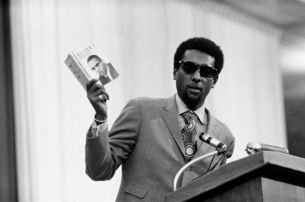 Stokely Carmichael speaks at UIC Circle Campus - Duane Hall for Chicago Sun-Times