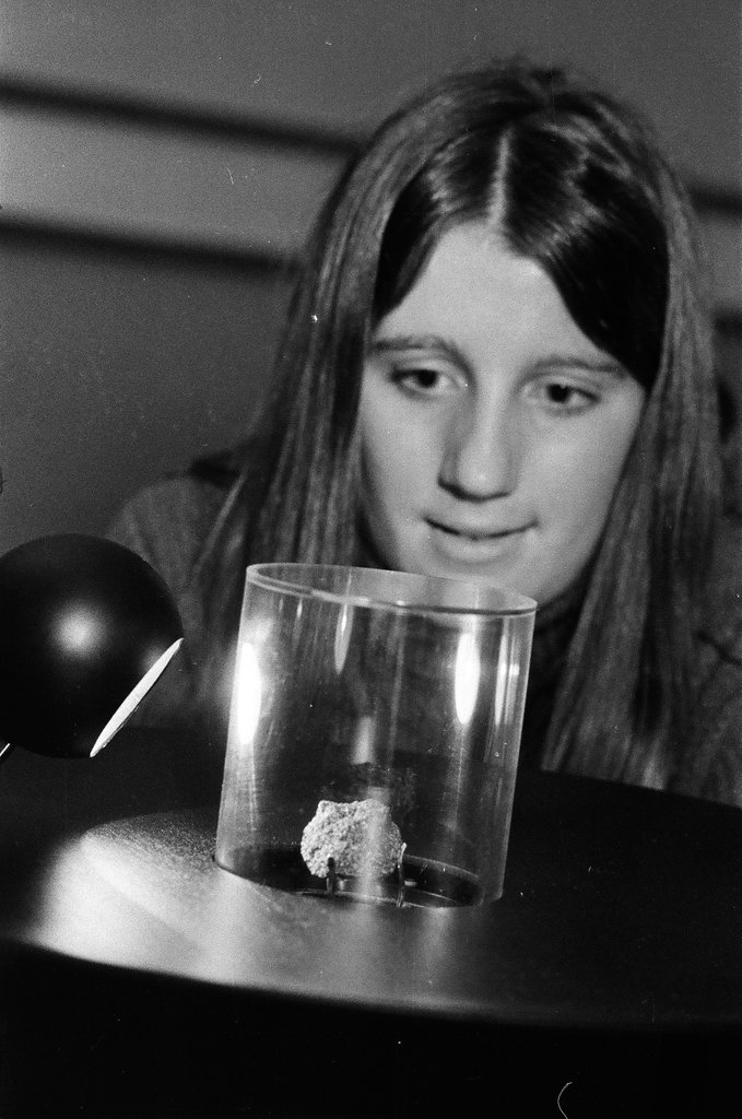 Moon rock on display - Chicago Sun-Times