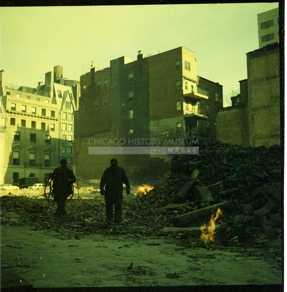 Workers at a demolition site - Maier, Vivian