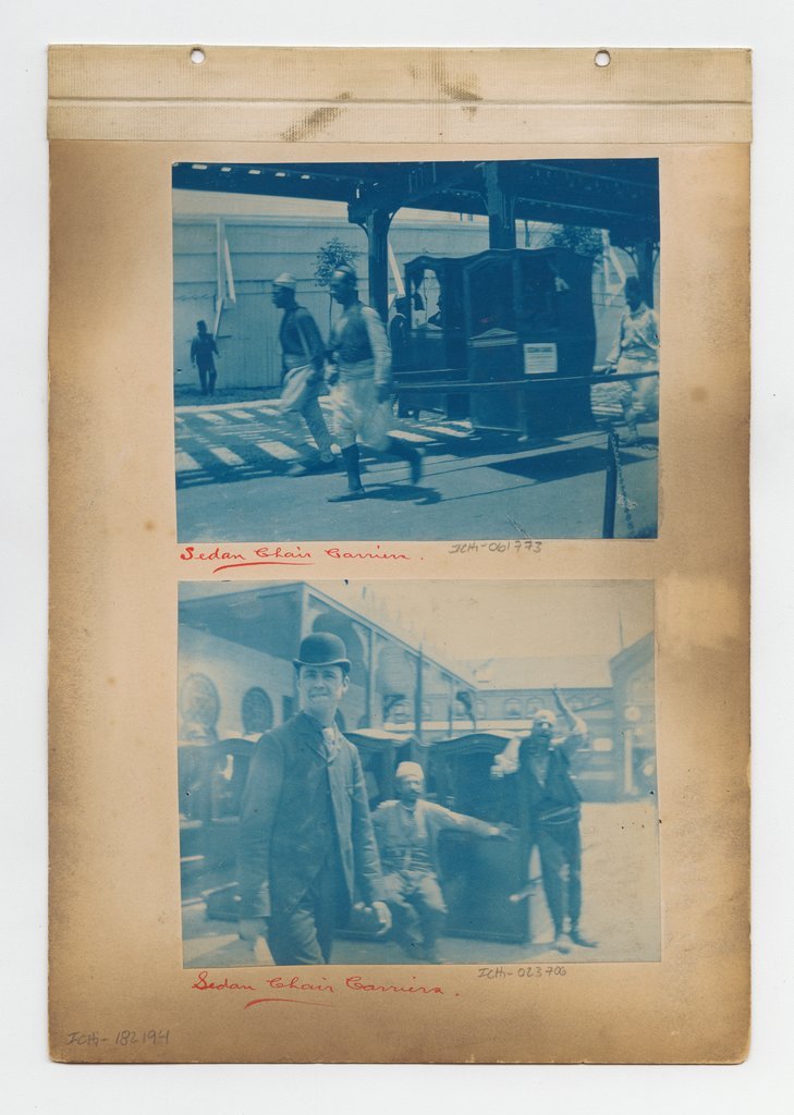 Page from a World's Columbian Exposition photograph album - Hartman, Joseph E.