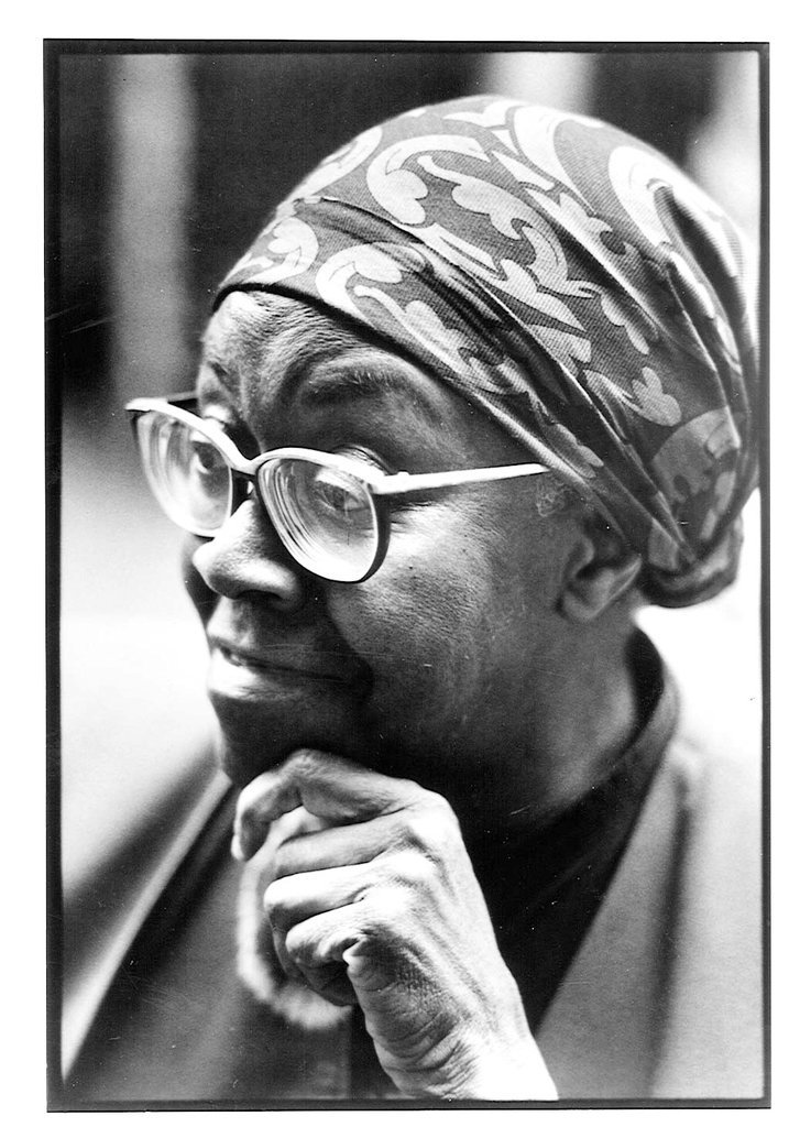 Portrait of Gwendolyn Brooks - Chicago Sun-Times
