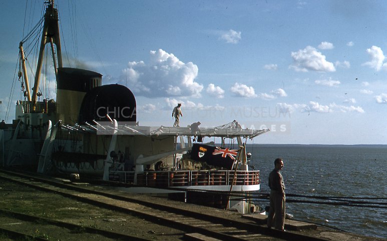 Ship with Naval Jack - Maier, Vivian