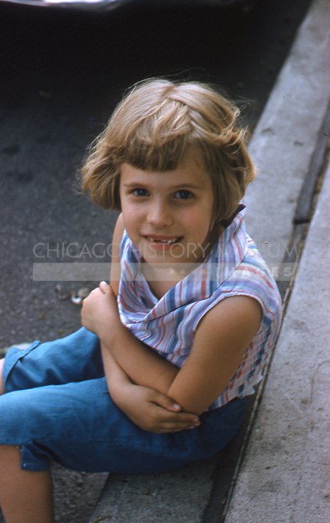 Girl in stripes - Maier, Vivian