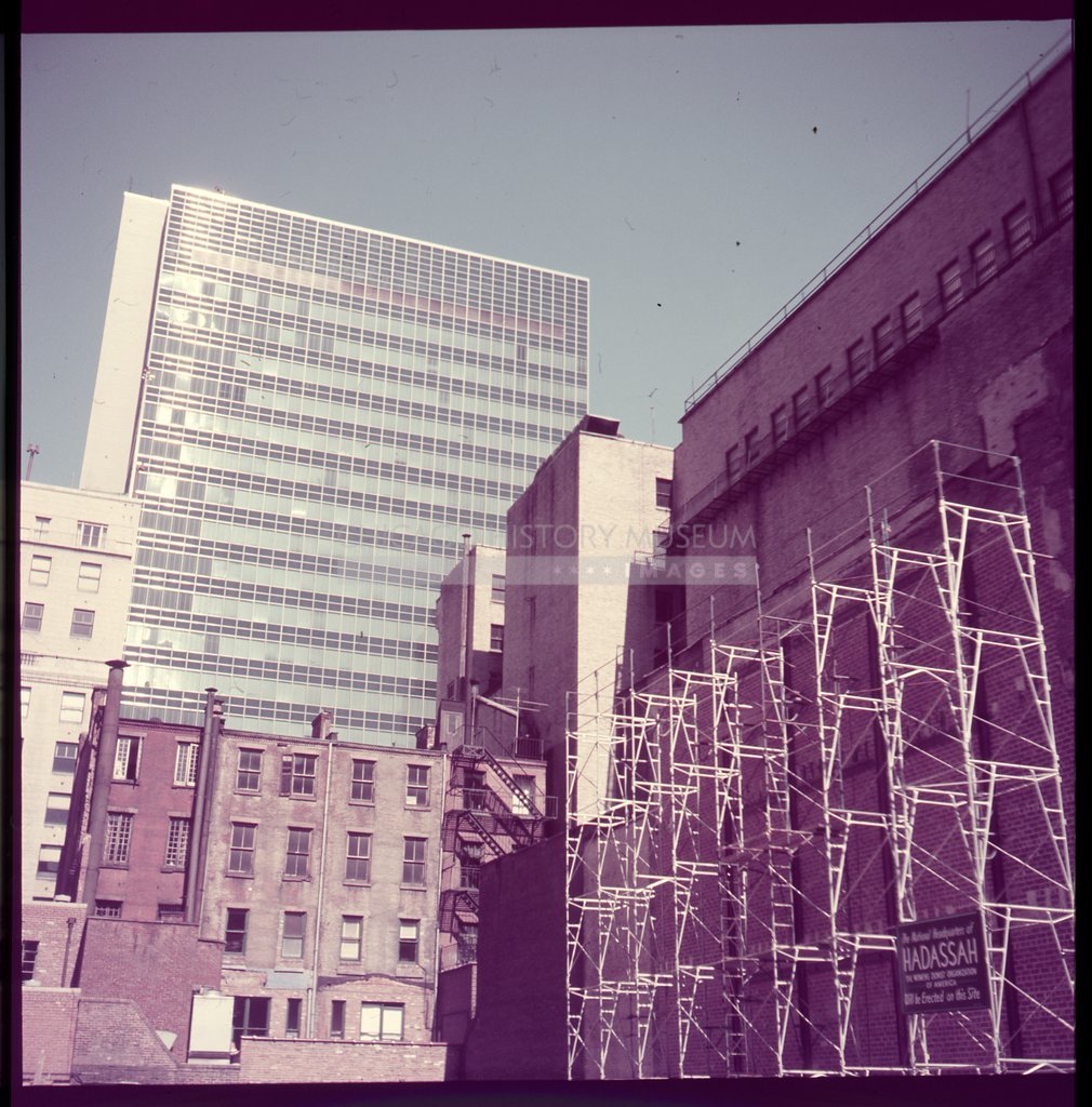 Future site of National Headquarters of Hadassah in New York - Maier, Vivian
