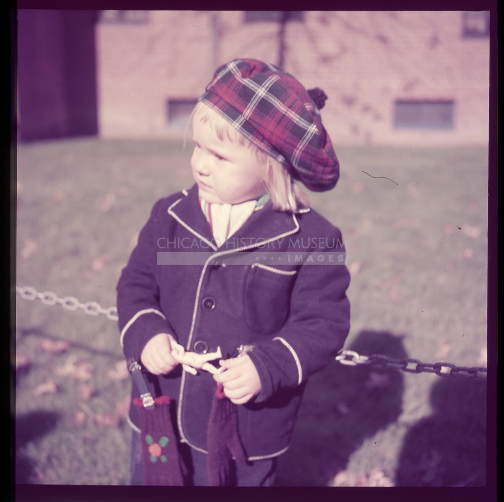 Toddler in a tam - Maier, Vivian