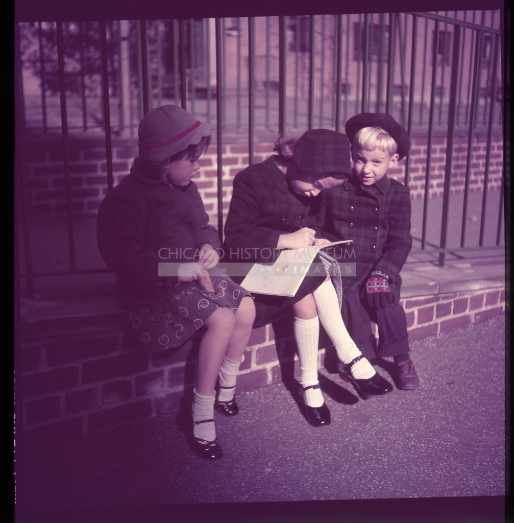 Trio of children - Maier, Vivian