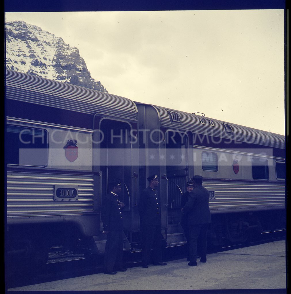 Canadian Pacific passenger train - Maier, Vivian