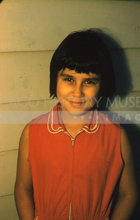 Young girl in red - Maier, Vivian