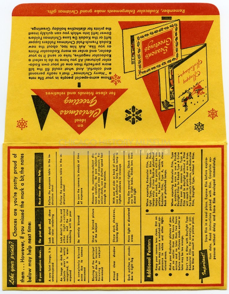 Kodacolor envelope owned by Vivian Maier - Eastman Kodak Company