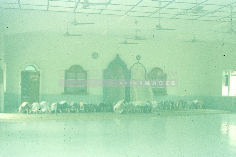Muslim prayer at mosque - Maier, Vivian
