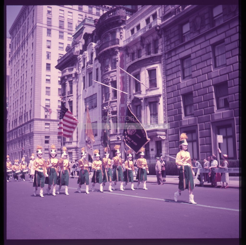 Saint Patrick's Cadets in the New York City Easter Parade - Maier, Vivian