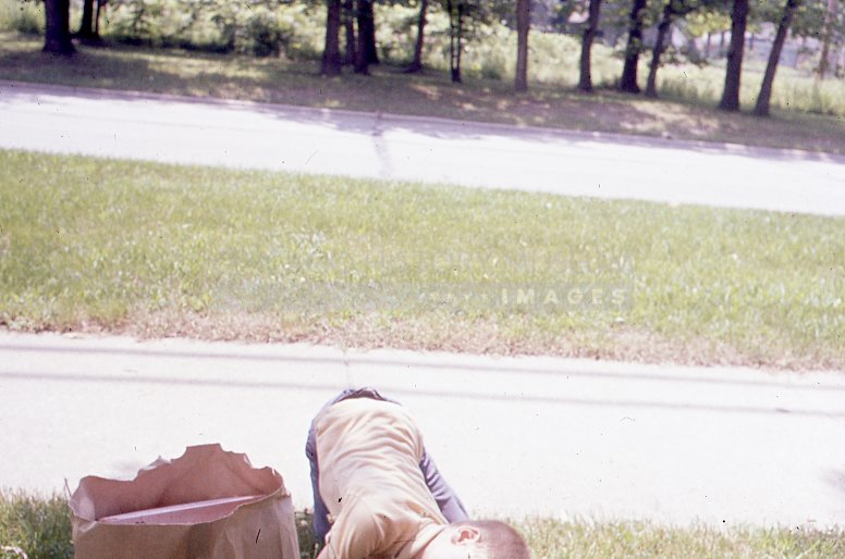 Boy in the grass - Maier, Vivian