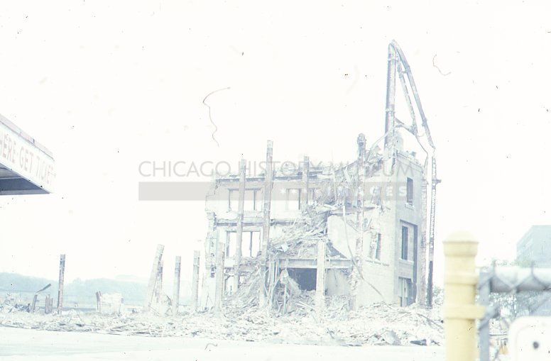 Illinois Central Railroad demolition - Maier, Vivian