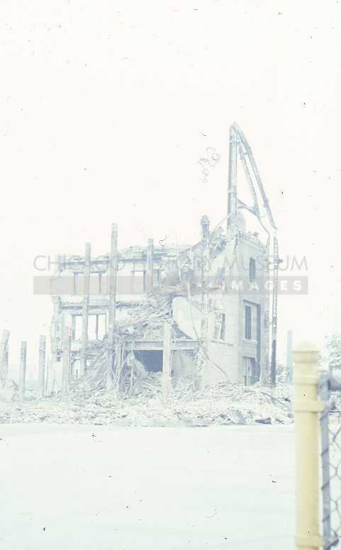 Illinois Central Railroad demolition - Maier, Vivian