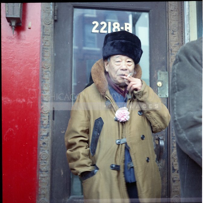 Man smoking - Maier, Vivian