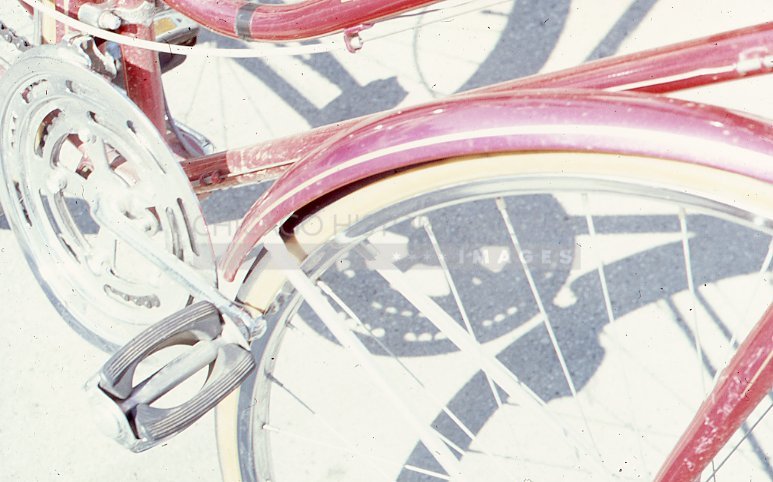 Shadow play with bicycle - Maier, Vivian