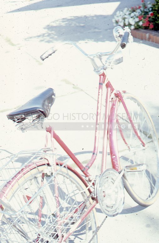Shadow play with bicycle - Maier, Vivian