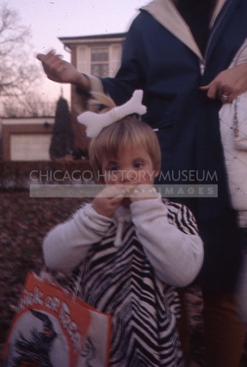 Boy trick-or-treating - Maier, Vivian