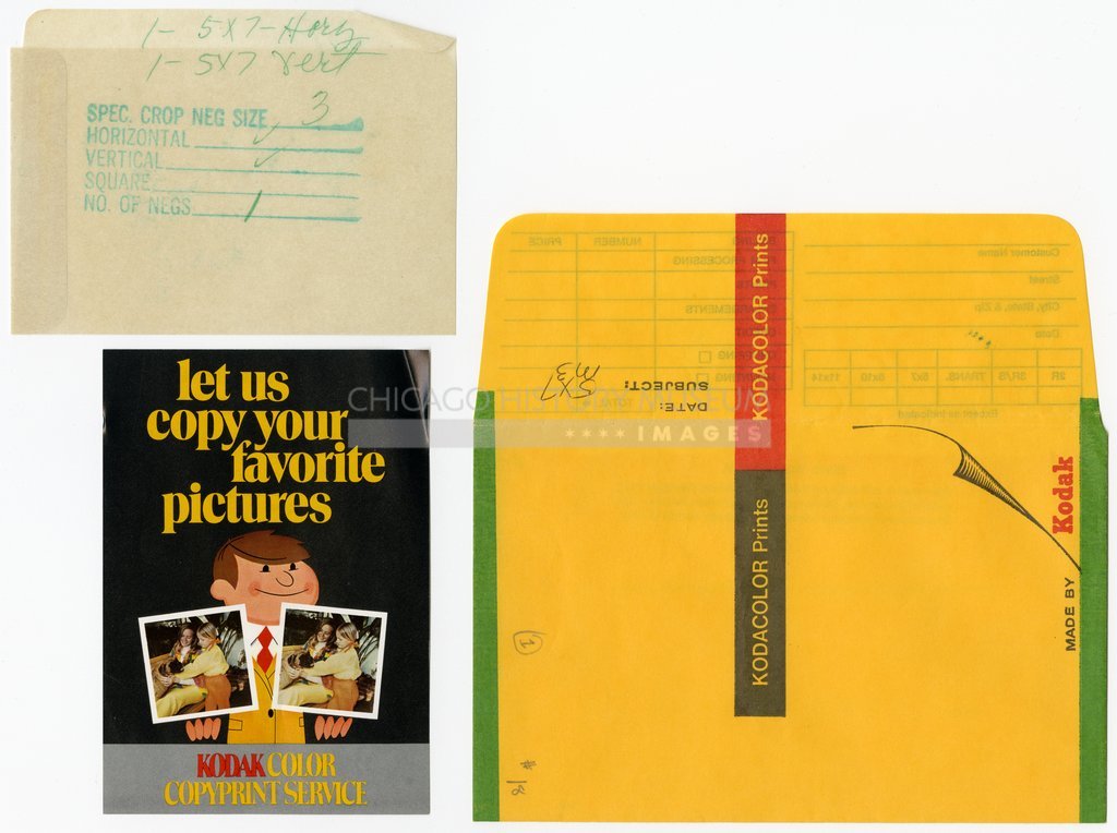 Kodak processing envelope owned by Vivian Maier - Eastman Kodak Company
