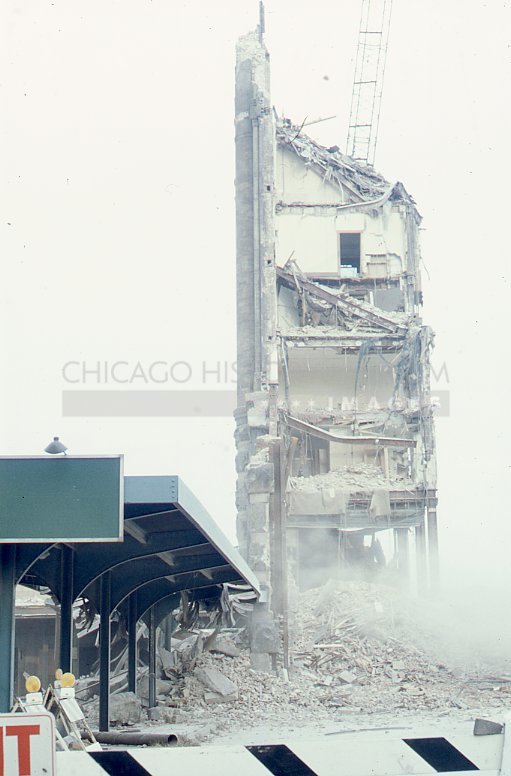 Illinois Central Railroad demolition - Maier, Vivian