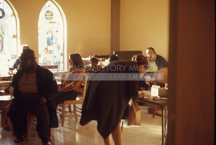 People at Kenilworth Union Church - Maier, Vivian