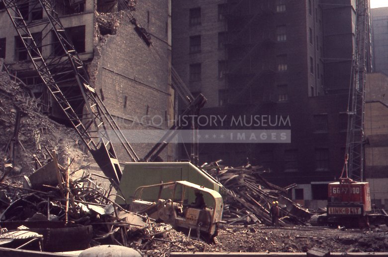 Chicago Stock Exchange demolition - Maier, Vivian