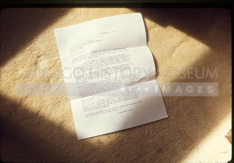 Typewritten letter - Maier, Vivian