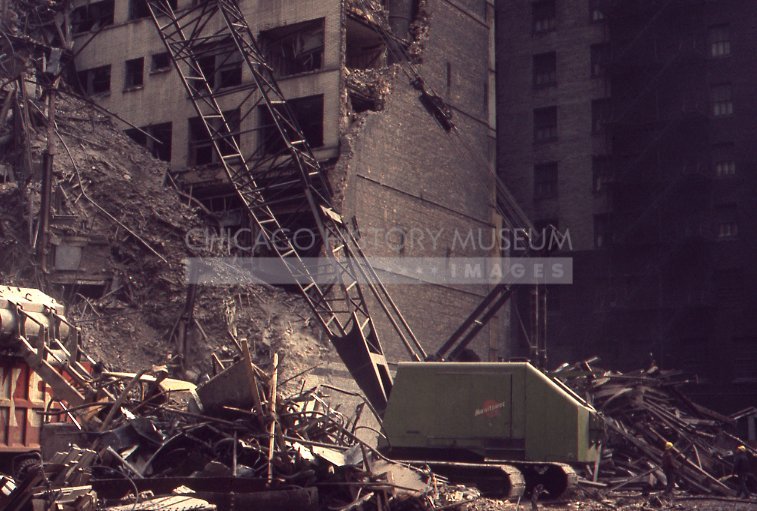 Chicago Stock Exchange demolition - Maier, Vivian