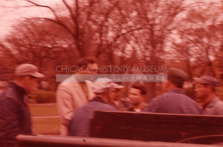 Men conversing - Maier, Vivian