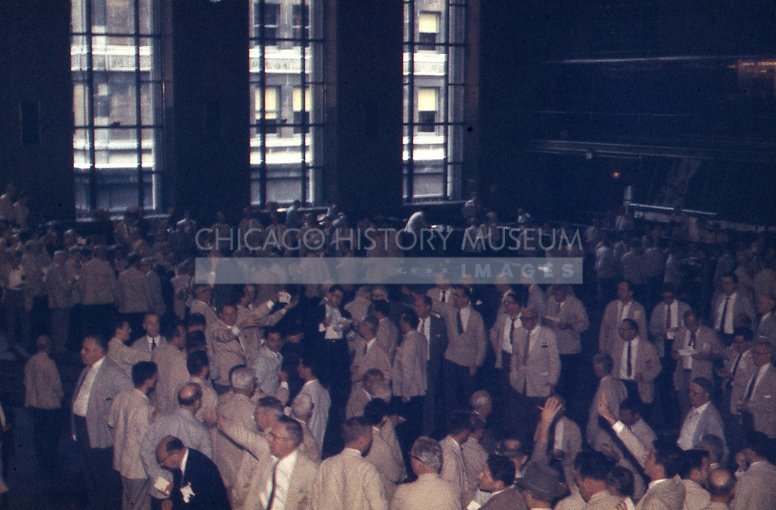 Trading floor of the Chicago Board of Trade - Maier, Vivian