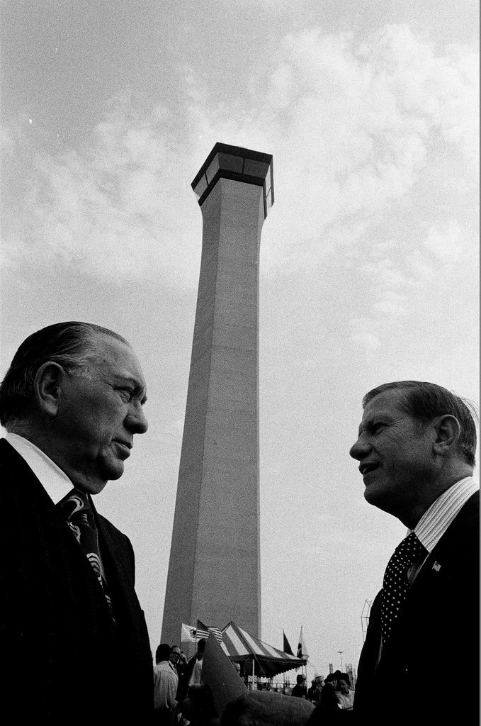 Air traffic control tower dedication - James (Jim) Klepitsch for Chicago Sun-Times