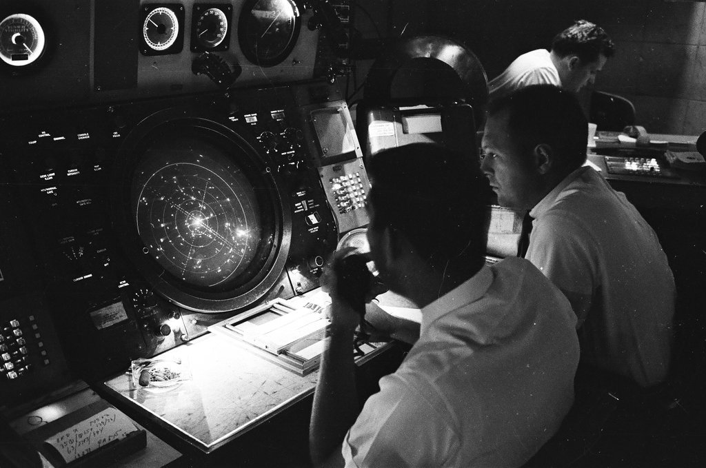 Air traffic control communications - Jack Dykinga for Chicago Sun-Times