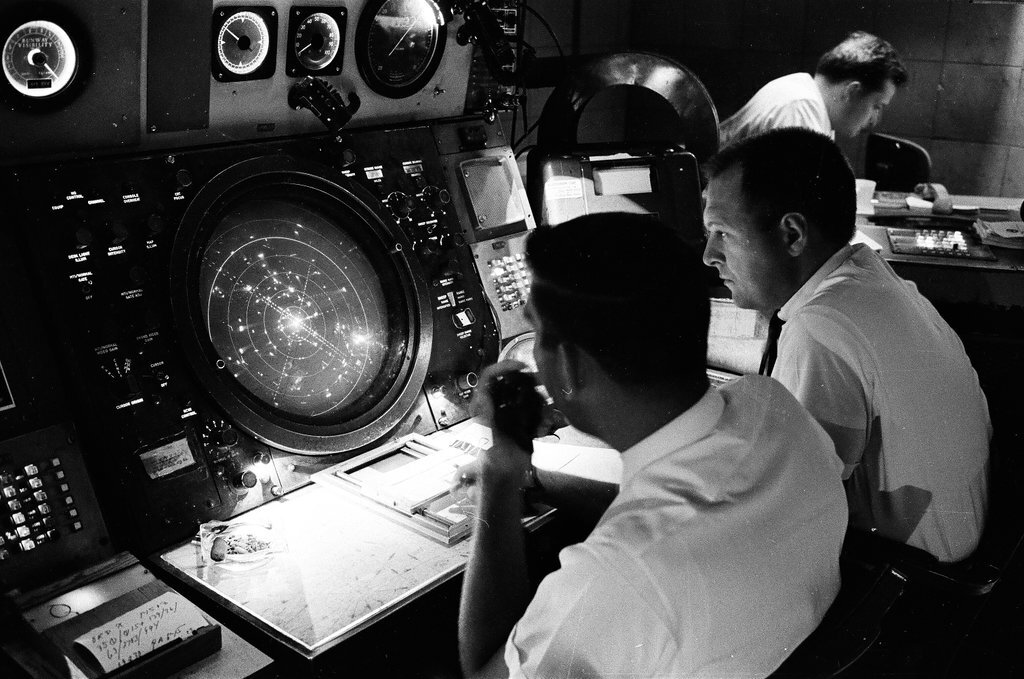 Air traffic control communications - Jack Dykinga for Chicago Sun-Times