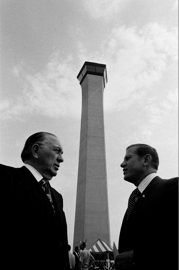 Air traffic control tower dedication - James (Jim) Klepitsch for Chicago Sun-Times
